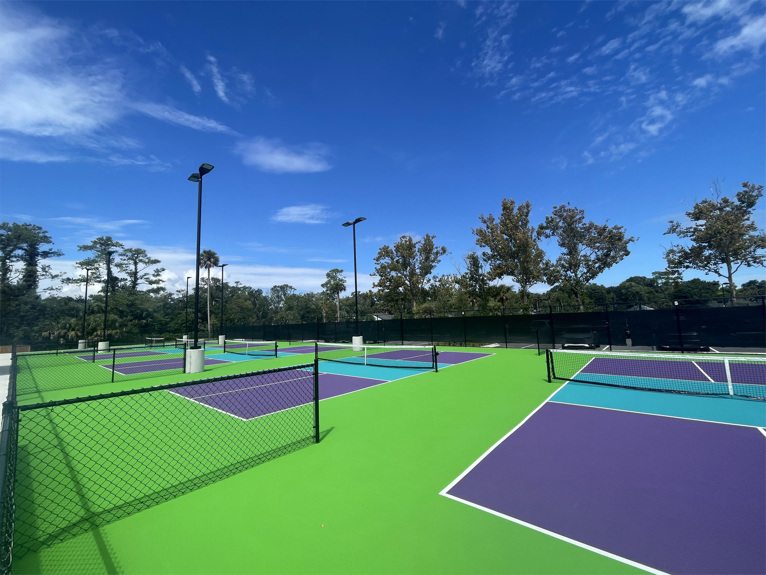 Làm sân pickleball Quảng Ngãi ECOPICK